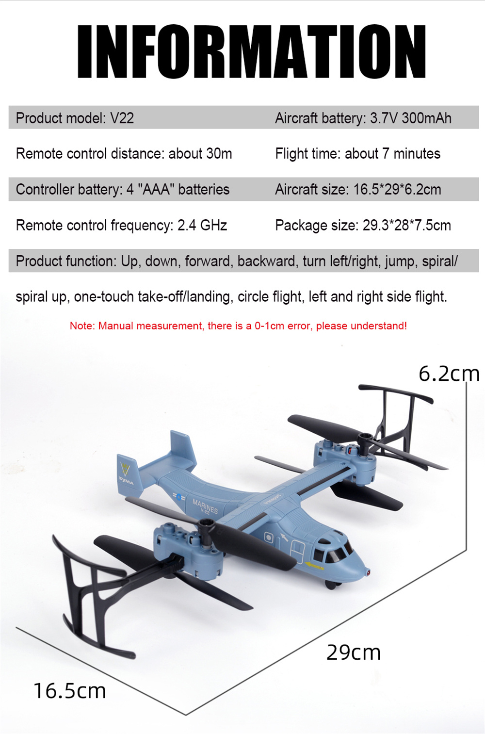 SYMA-V22-Ein-Tasten-Start-Feste-Houmlhe-Stunt-Simulation-Ferngesteuerte-Hubschrauber-Spielzeuge-1992240-13